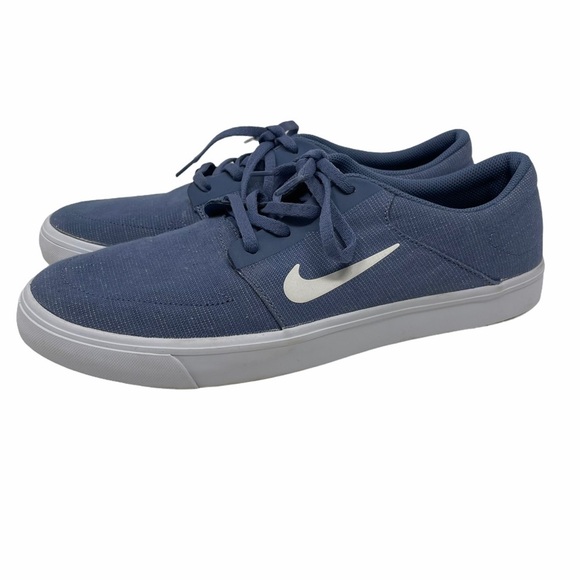Nike Other - Nike SB Portmore Canvas Ocean Fog/White Sneakers Mens Size 11.5